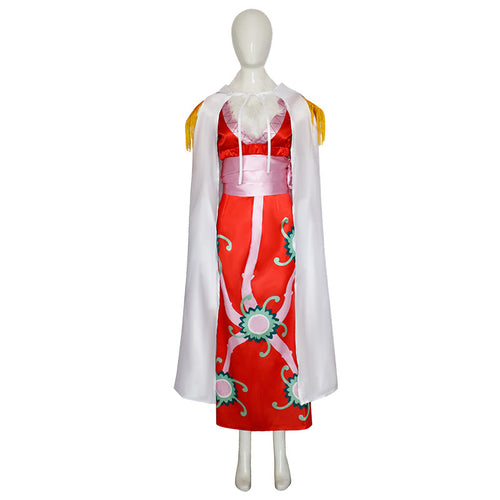 boa hancock red dress One Piece Glitter & Glamours Boa Hancock Red Outfit Figure Super Anime Store