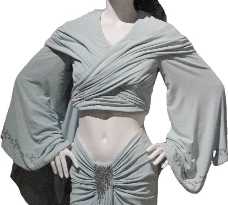 Padme Amidala Blue Cosplay Dress Costume – Yicosplay