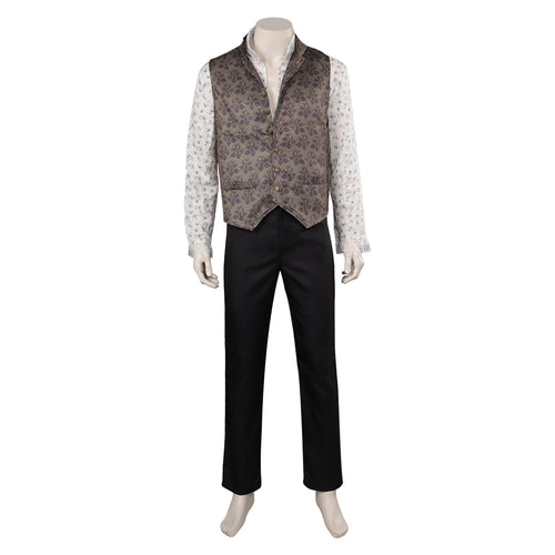 Dandelion Jaskier Leather Coat Cosplay Costume From Yicosplay