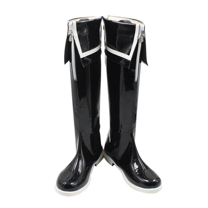 Black Rock Shooter Cosplay Boots Shoes-Yicosplay