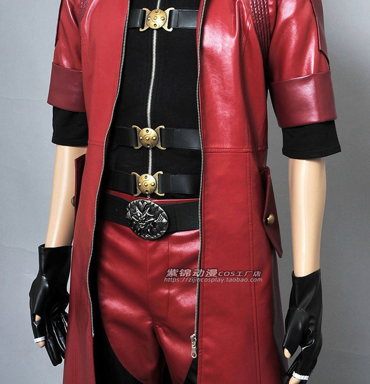 DMC Devil May Cry 4 Dante Cosplay Costume Custom Full Set-Yicosplay
