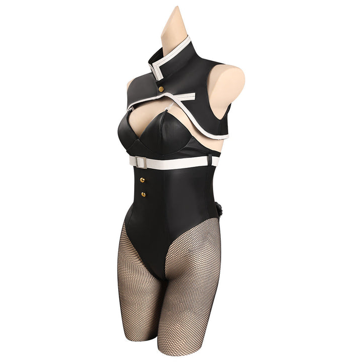 Tengen Uzui Black Bunny Girl Outfit Cosplay Costume From Yicosplay