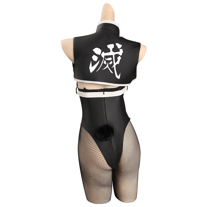 Tengen Uzui Black Bunny Girl Outfit Cosplay Costume From Yicosplay