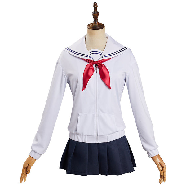 Yutori White Navy Sailor Cosplay Costume From Yicosplay