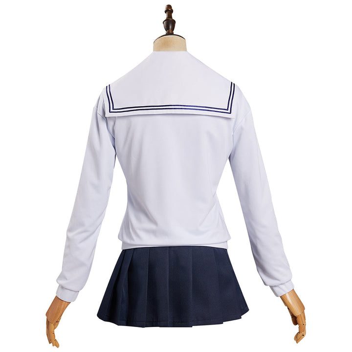 Yutori White Navy Sailor Cosplay Costume From Yicosplay