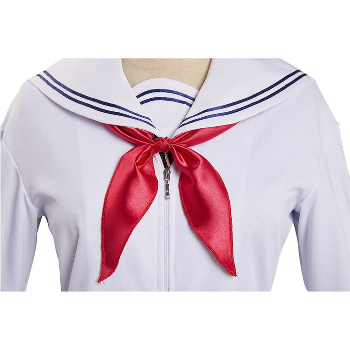 Yutori White Navy Sailor Cosplay Costume From Yicosplay
