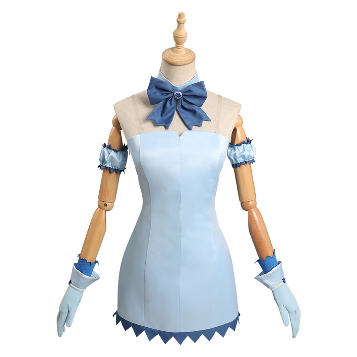 Aizawa Minto Light Blue Dress Cosplay Costume From Yicosplay