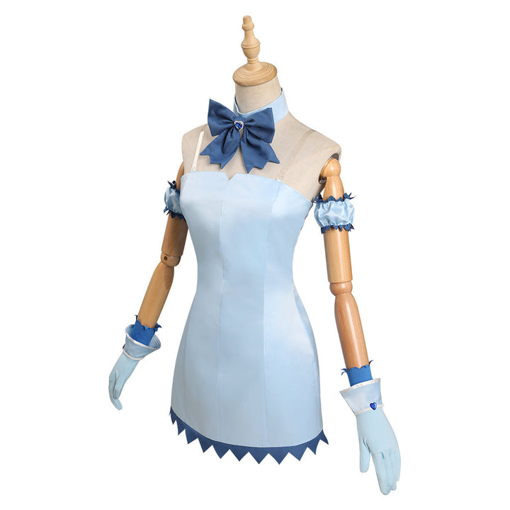Aizawa Minto Light Blue Dress Cosplay Costume From Yicosplay