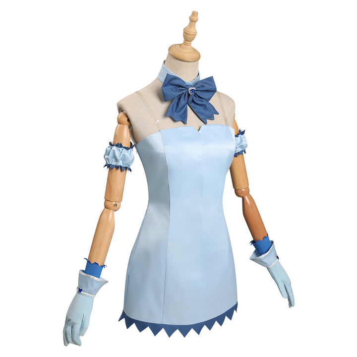 Aizawa Minto Light Blue Dress Cosplay Costume From Yicosplay