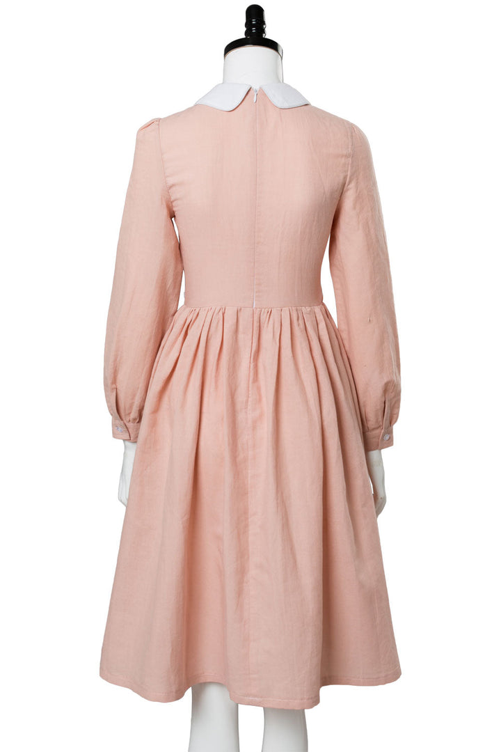 eleven pink dress outfit Stranger Things Eleven Pink Dress Deluxe Adult Costume Large (12-14)