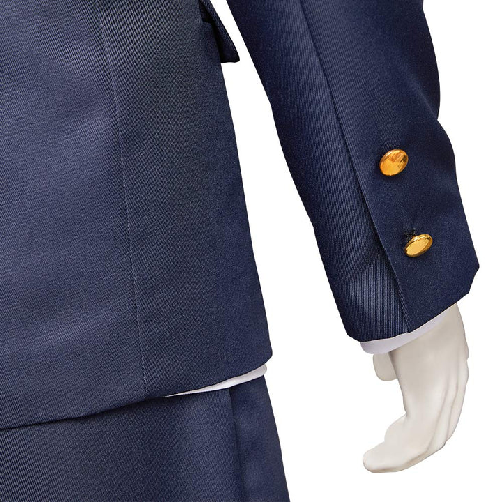 Yuichi Katagiri Blue Uniform Cosplay Costume From Yicosplay