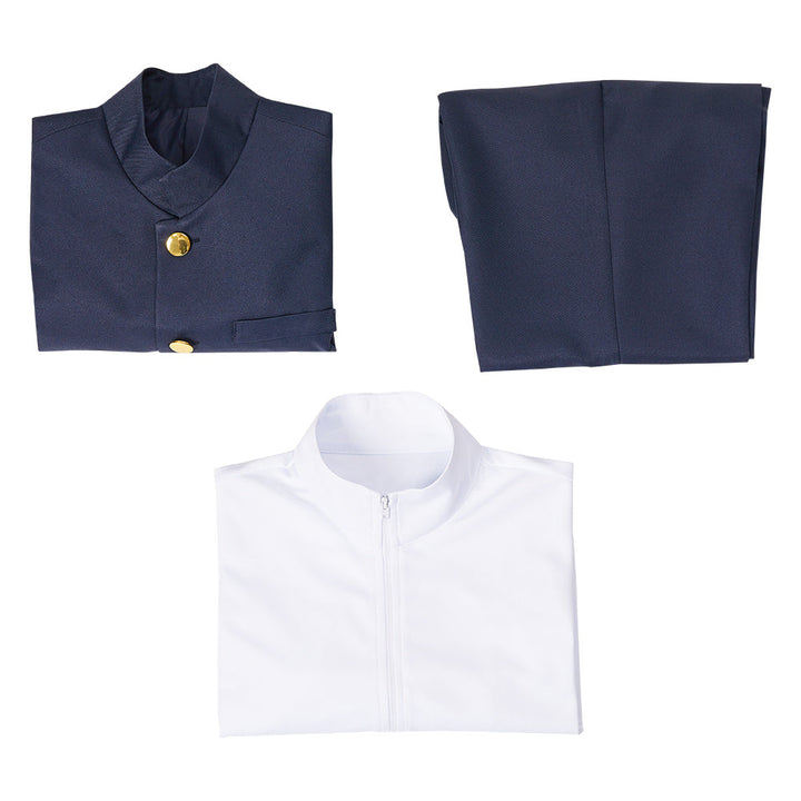 Yuichi Katagiri Blue Uniform Cosplay Costume From Yicosplay