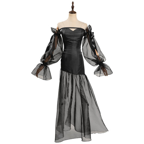 Demon Robe Makima Black Demon Dress Cosplay Costume – Yicosplay