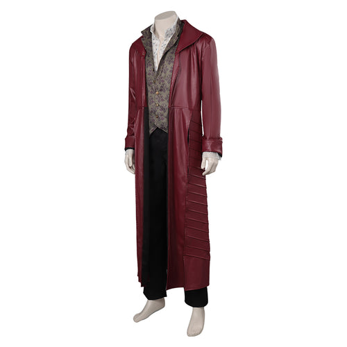 Dandelion Jaskier Leather Coat Cosplay Costume From Yicosplay