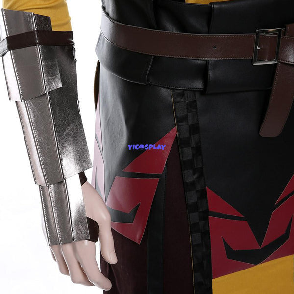 Mortal Kombat 11 Scorpion Outfit Adult Halloween Carnival Suit Cosplay Costume-Yicosplay