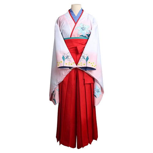 Yuriko Nishinotouin Halloween Kimono Cosplay Costume From Yicosplay