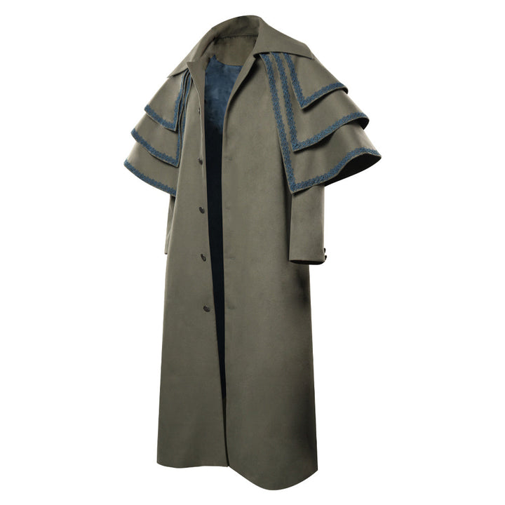Aziraphale Trench Coat Cosplay Costume From Yicosplay
