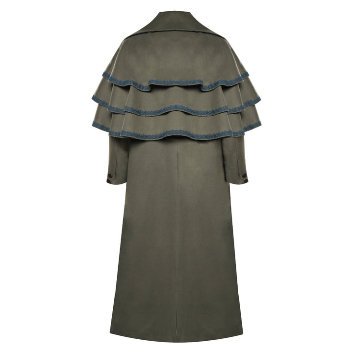 Aziraphale Trench Coat Cosplay Costume From Yicosplay