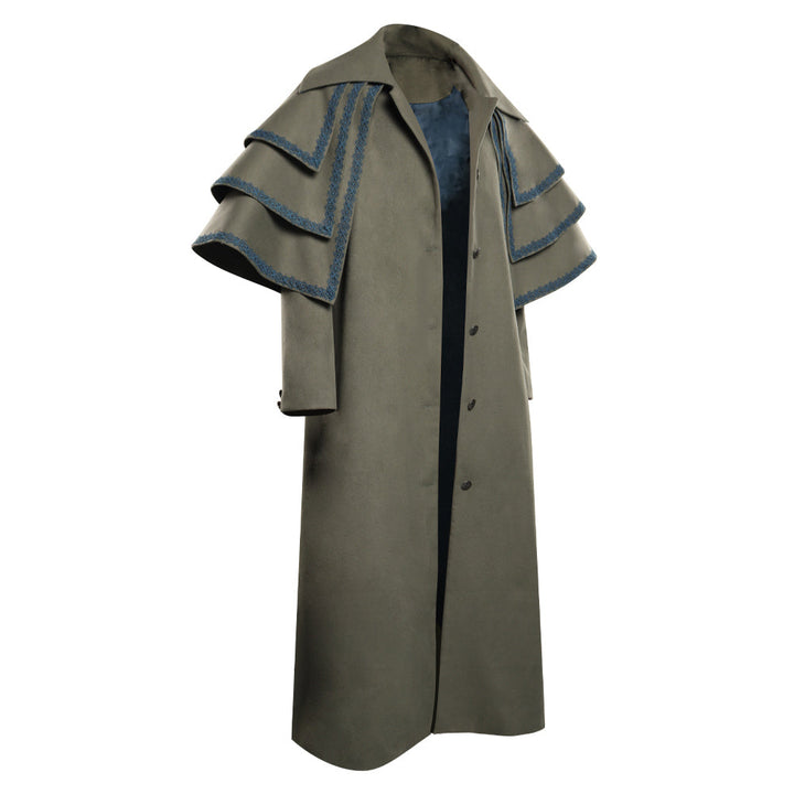 Aziraphale Trench Coat Cosplay Costume From Yicosplay