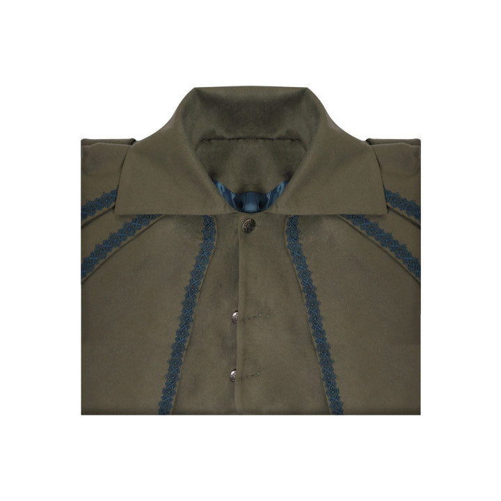 Aziraphale Trench Coat Cosplay Costume From Yicosplay