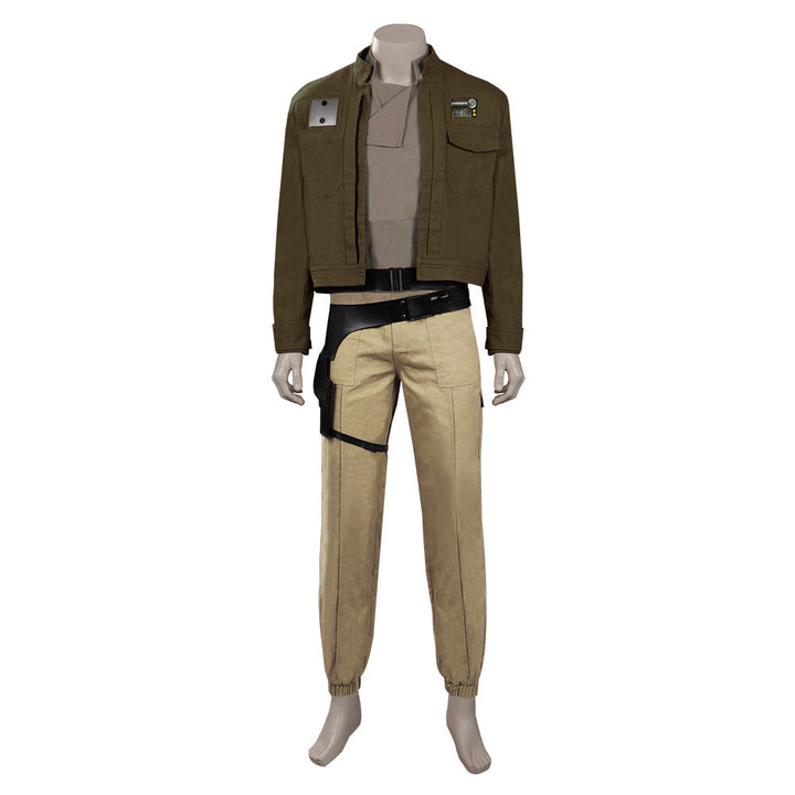 Cassian Andor Olive Green Outfit Cosplay Costume From Yicosplay