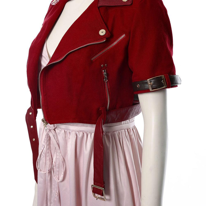 Final Fantasy VII Remake FF7 Aerith Gainsborough Cosplay Costume From Yicosplay