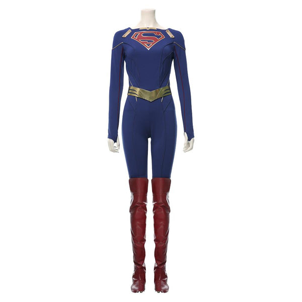 Supergirl Season 5 Kara Zor El Suit Cosplay Costume-Yicosplay
