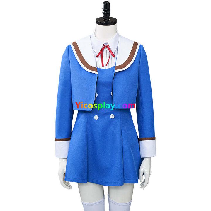 Kuon Shinzaki Blue Cosplay Dress – Yicosplay