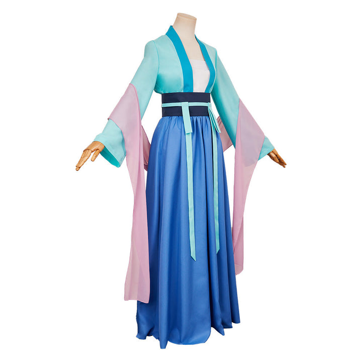 Maomao Green And Blue Cosplay Dress – Yicosplay