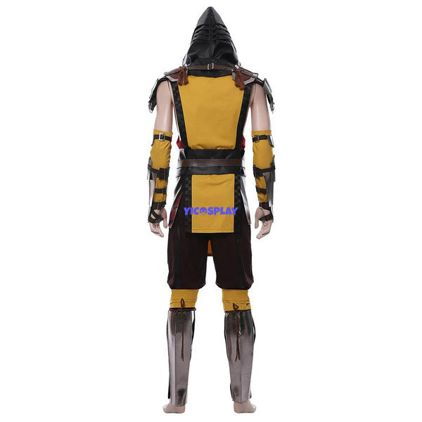 Mortal Kombat 11 Scorpion Halloween Outfit Cosplay Costume From Yicosplay