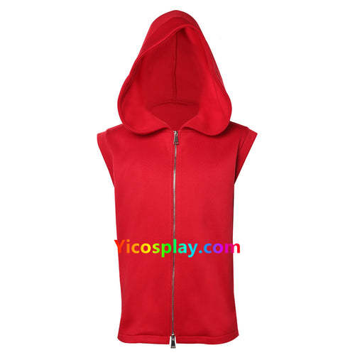 Adons Creed Hooded Vest Cosplay Costume From Yicosplay