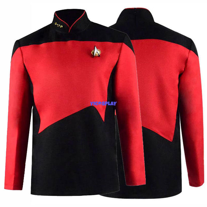 William Riker Costume Star Trek Commander Cosplay Outfit From Yicosplay