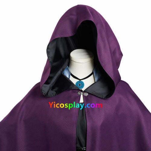 Season 2 Yennefer Purple Cloak From Yicosplay