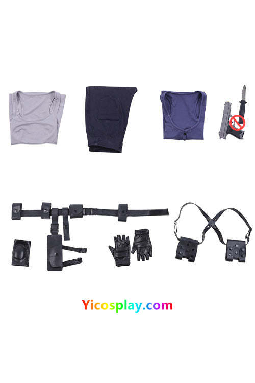 Resident Evil 3 Remake Jill Valentine Cosplay Costume-Yicosplay