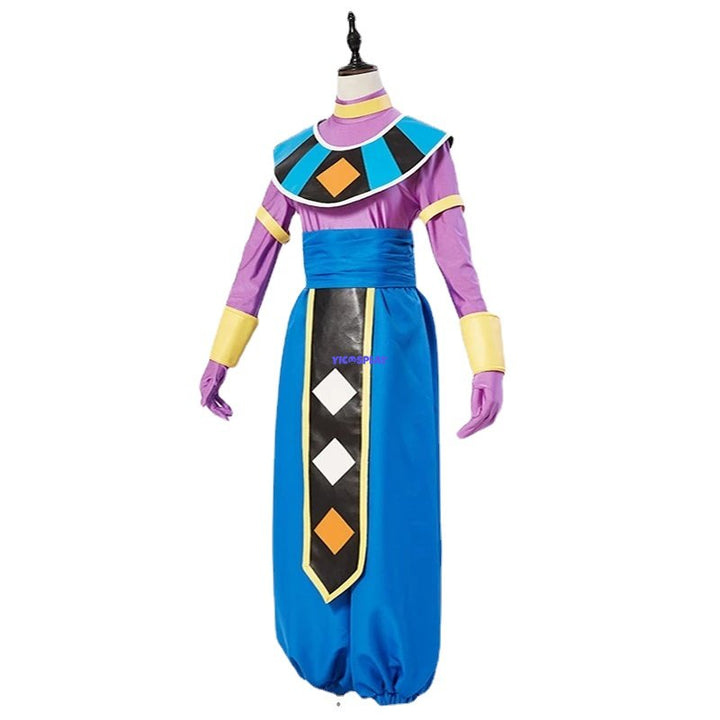Dragon Ball Z God Of Destruction Lord Beerus Cosplay Costume Halloween Outfit-Yicosplay