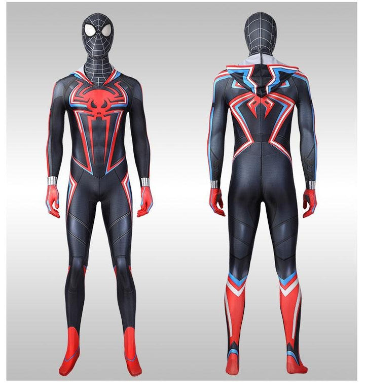 Adult Miles Morales 2099 Costume Cosplay Suit-Yicosplay