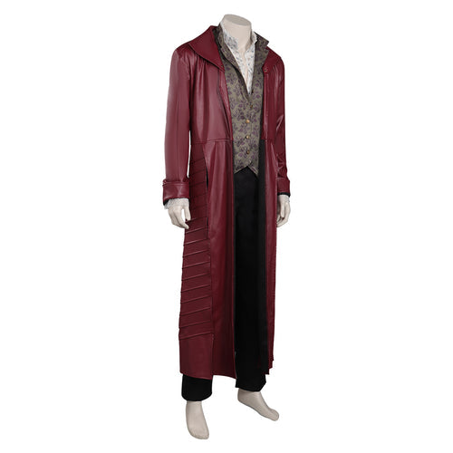 Dandelion Jaskier Leather Coat Cosplay Costume From Yicosplay