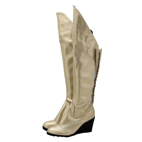 Eternals Thena Cosplay Shoes Boots-Yicosplay