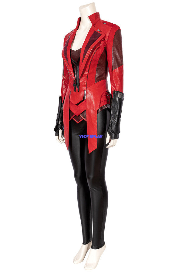 Scarlet Witch Civil War Costume Adult Cosplay Outfit-Yicosplay
