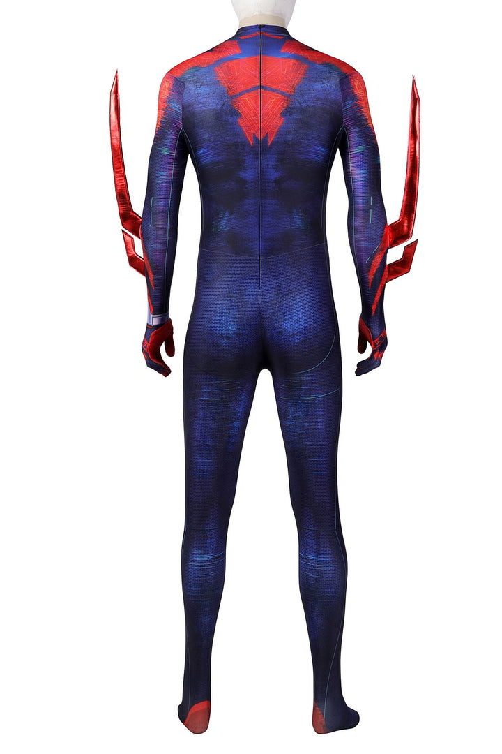 Spiderman 2099 Across The Spider-Verse Costume Miguel O'Hara Cosplay New Suit for Adults-Yicosplay