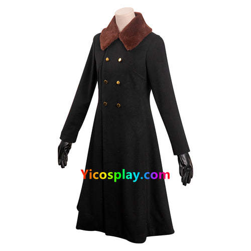 M3gan Black Coat Accessories Cosplay Costume Outfits Halloween Suit-Yicosplay