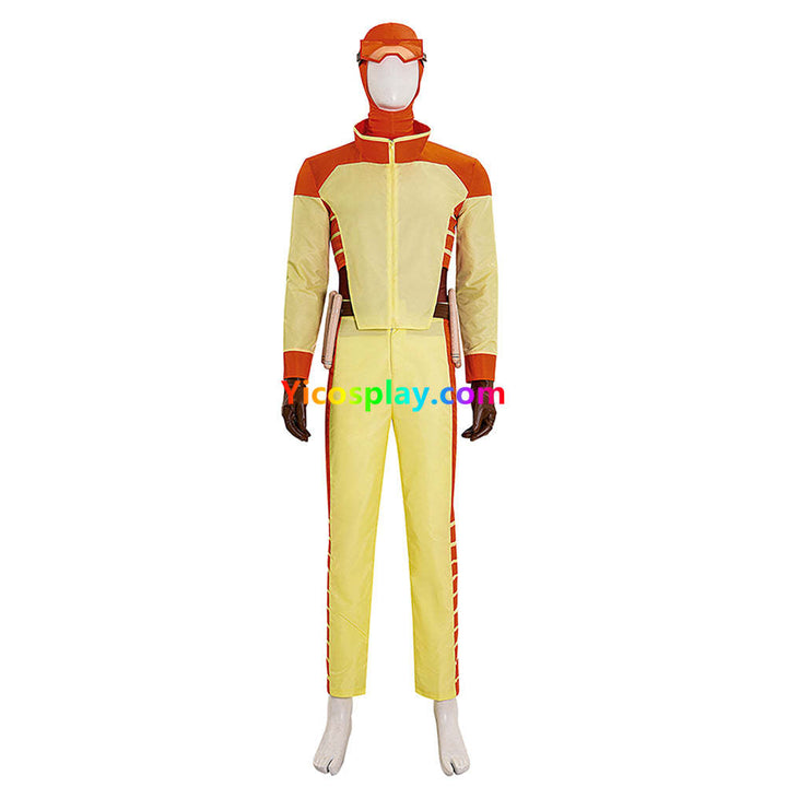 Rex Splode Yellow Cosplay Outfit – Yicosplay