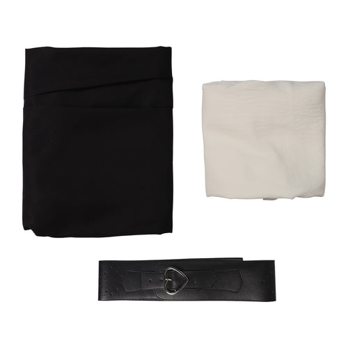 Yennefer White Black Long Sleeve Cosplay Costume From Yicosplay