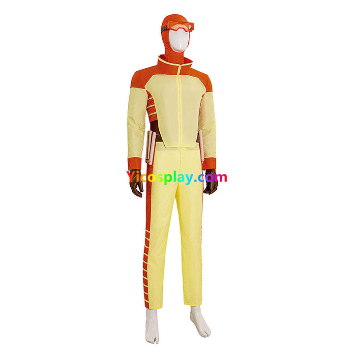 Rex Splode Yellow Cosplay Outfit – Yicosplay