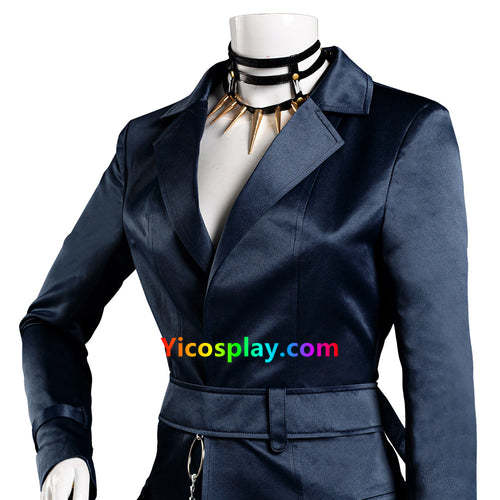 League of Legends LOL KDA Agony‘s Embrace Evelynn Coat Belt Outfits Halloween Suit Cosplay Costume-Yicosplay