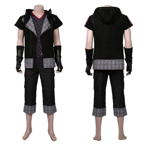 Kingdom Hearts III yozora Men Coat Outffits Halloween Suit Cosplay Costume-Yicosplay