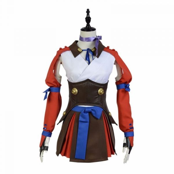 Kabaneri of the Iron Fortress Mumei Battle Suit Cosplay Costume-Yicosplay