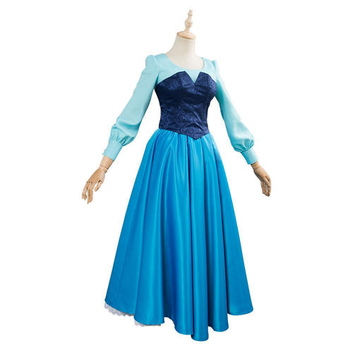 ariel human blue dress I'll never understand why Disney chose to market in the pink gown rather than her : r/disneyprincess perfect outfit to bring a beloved character to life Did I get the Disney
