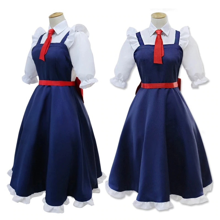 Miss Kobayashi San Dragon Maid Toru Tohru Maid Uniform Cosplay Costume-Yicosplay