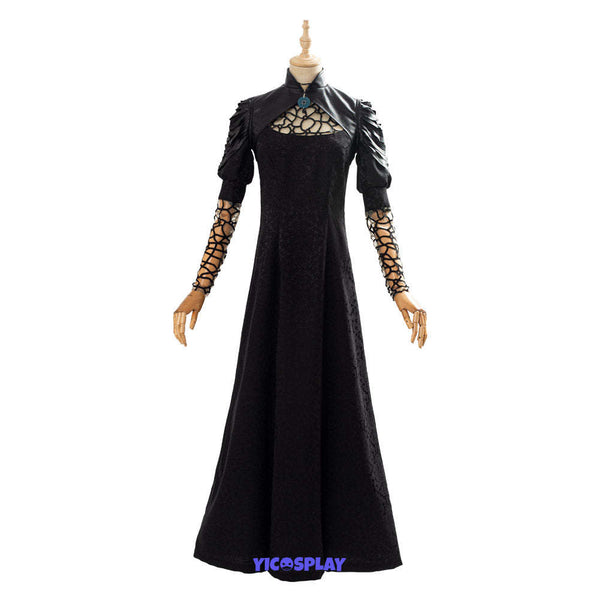 Yennefer Black Mask Dress From Yicosplay